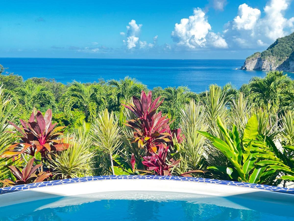 Vue Mer/3Beds/Piscine/Wifi/900 Metres De La Plage Deshaies Eksteriør billede