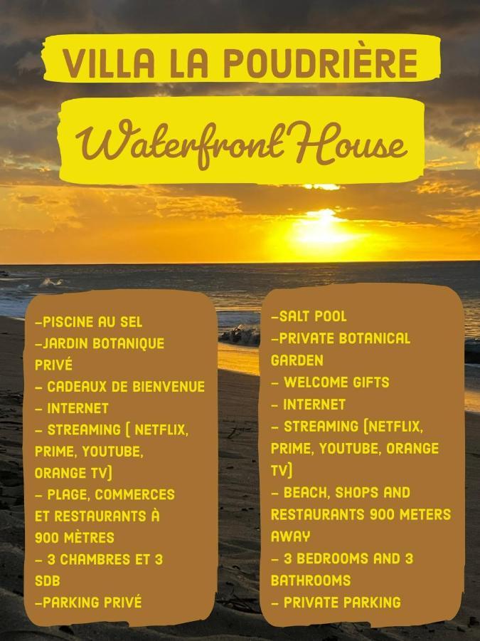 Vue Mer/3Beds/Piscine/Wifi/900 Metres De La Plage Deshaies Eksteriør billede