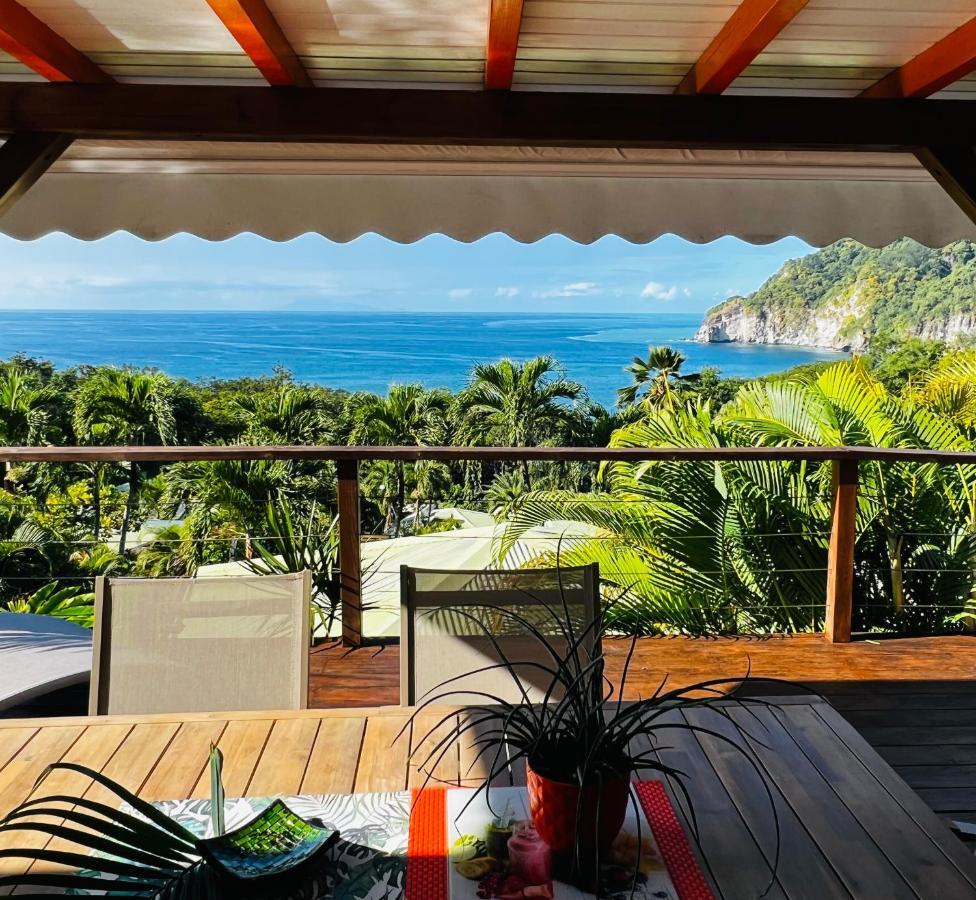 Vue Mer/3Beds/Piscine/Wifi/900 Metres De La Plage Deshaies Eksteriør billede