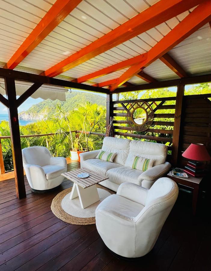 Vue Mer/3Beds/Piscine/Wifi/900 Metres De La Plage Deshaies Eksteriør billede