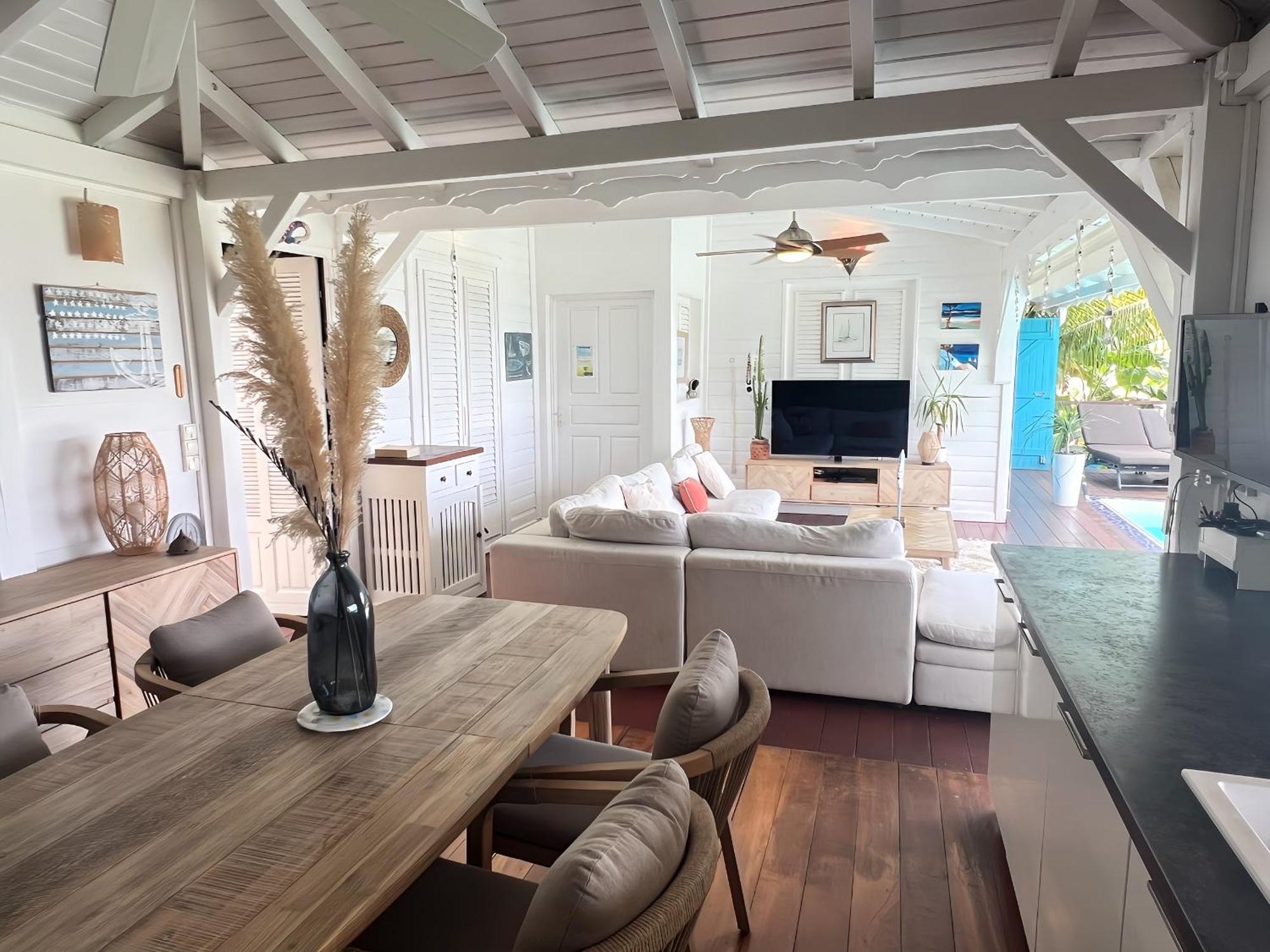 Vue Mer/3Beds/Piscine/Wifi/900 Metres De La Plage Deshaies Eksteriør billede